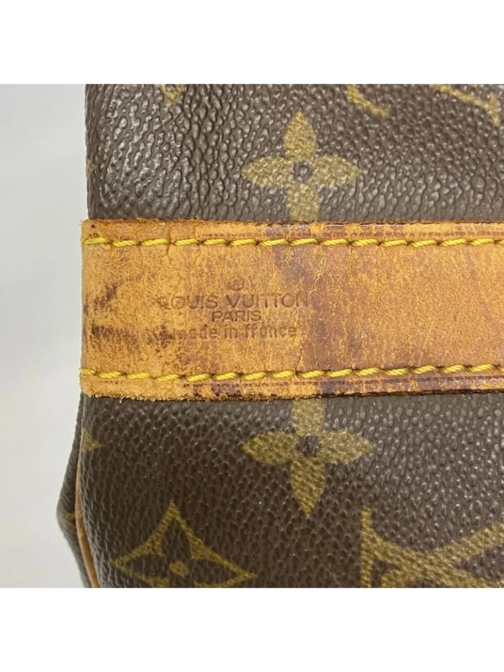 Louis Vuitton Boston Bag Monogram Keepall Bandouliere 45 Brown - Picture 5 of 10